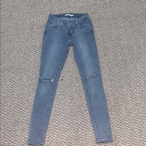 Blue jeans from Levi’s